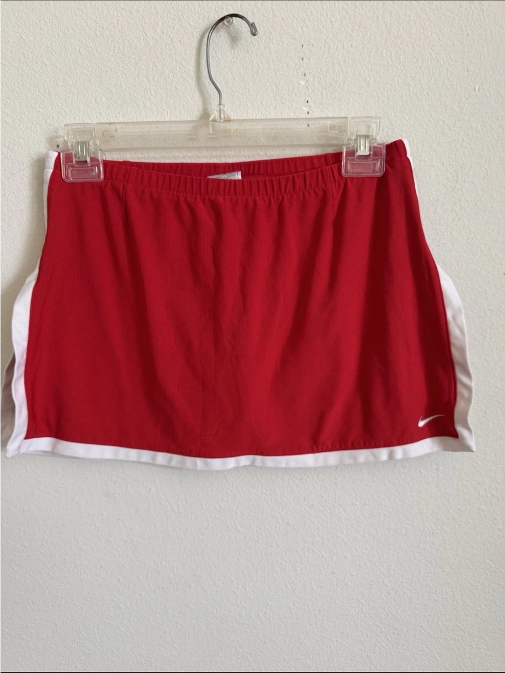Vintage Y2K Nike Red Exercise Skirt Skort Size S